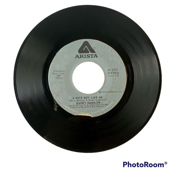Barry Manilow I Write the Songs A Nice Boy Like Me Vinyl 1975 Arista Blue Label - Picture 6 of 7
